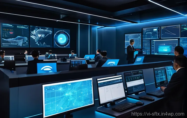 보안 오케스트레이션 자동화의 교육 자료 - **Cybersecurity Maestro: SOAR Orchestrating Digital Defense**
    A highly detailed, cinematic image...