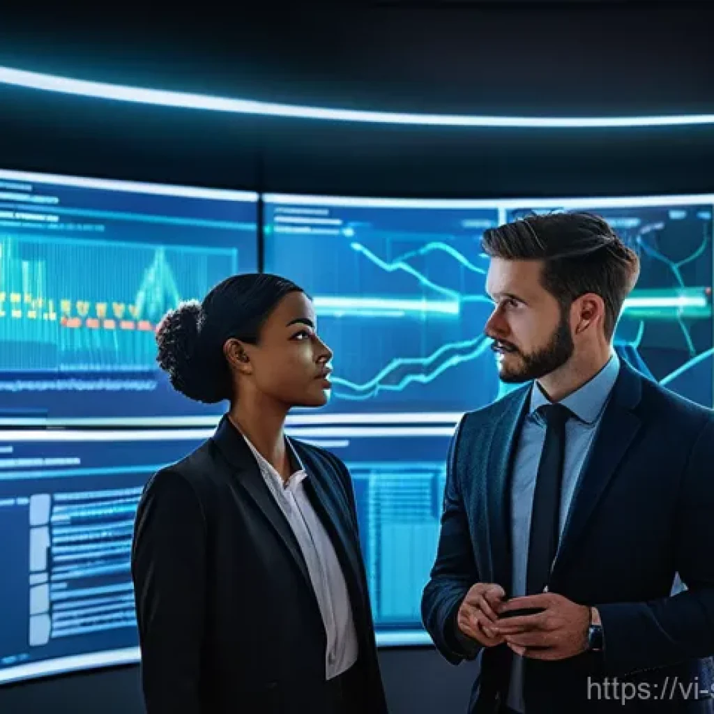 보안 오케스트레이션 자동화 구현 방법 - **Prompt:** A diverse group of four cybersecurity professionals, two men and two women, all fully cl...