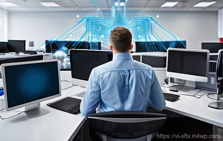 보안 오케스트레이션 자동화 구현 방법 - **Prompt:** An abstract, futuristic representation of AI and Machine Learning intelligently detectin...