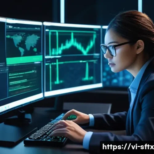 보안 오케스트레이션 자동화의 지속 가능성 분석 - **Prompt:** A diverse team of cybersecurity analysts, wearing modern smart casual attire, collaborat...